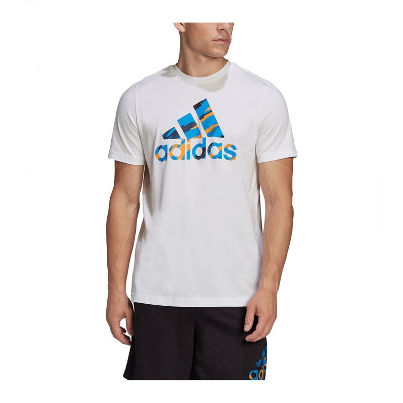 Camiseta Adidas Essentials HE4375 Blanca