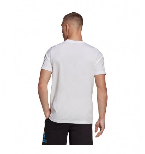 Camiseta Adidas Essentials HE4375 Blanca